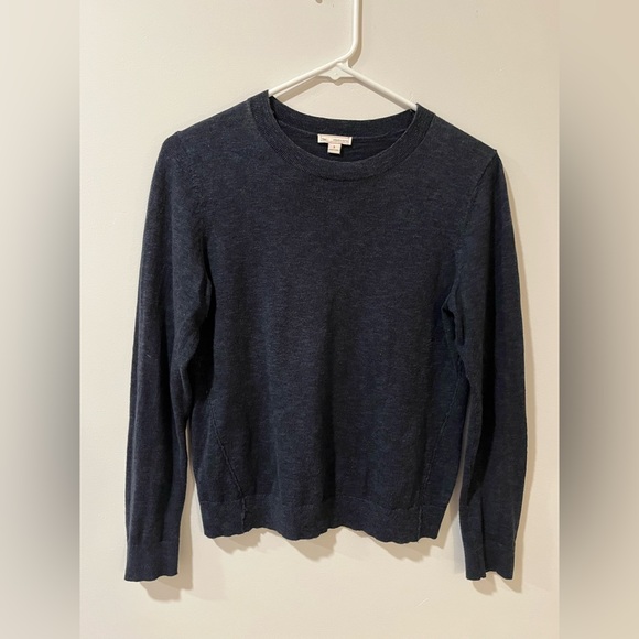 Navy fitted sweater - Picture 4 of 4